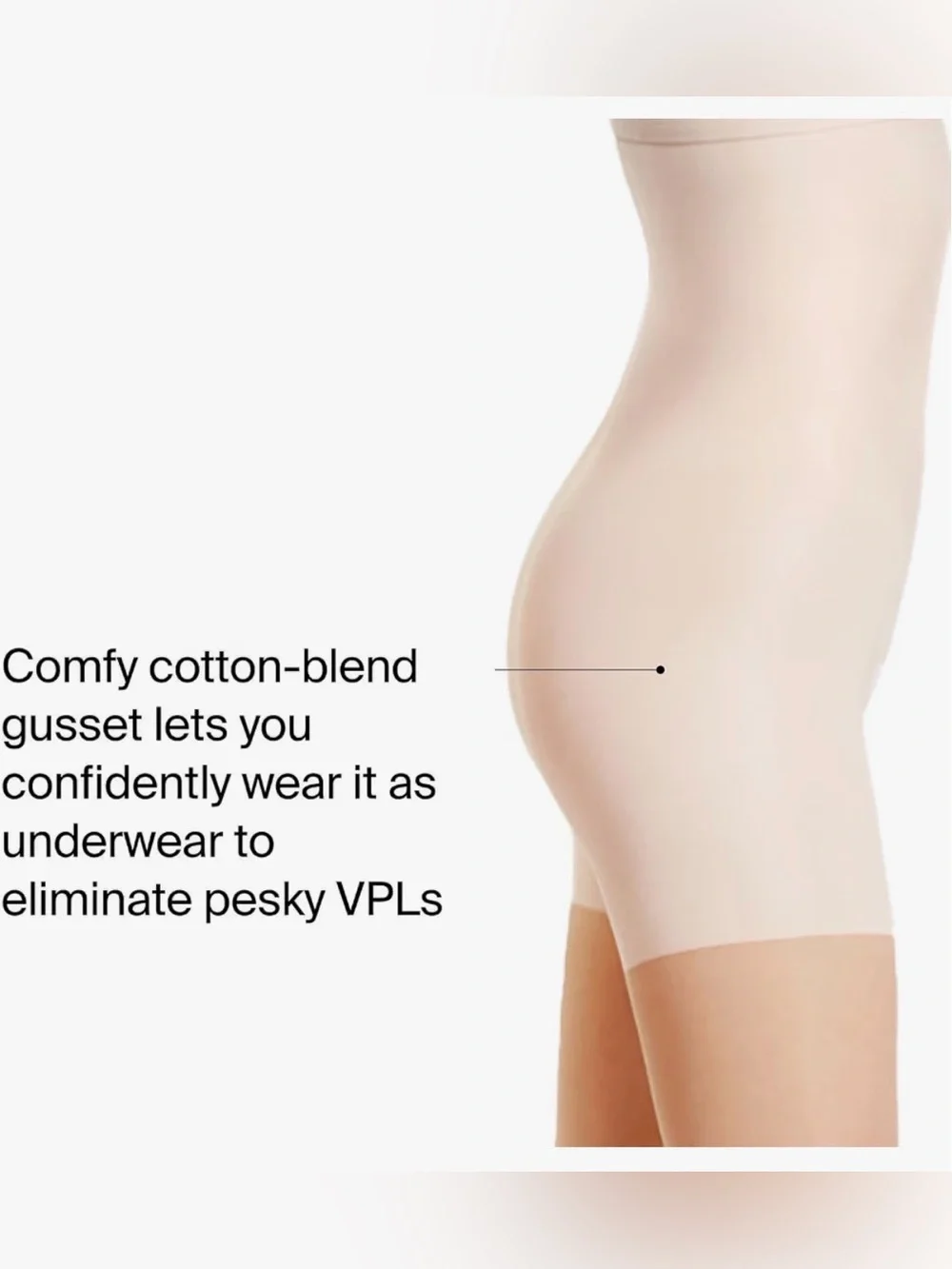 New Spanx SPANXshape high-Waisted Full Length Sheers Size D shade S2 MSRP $38